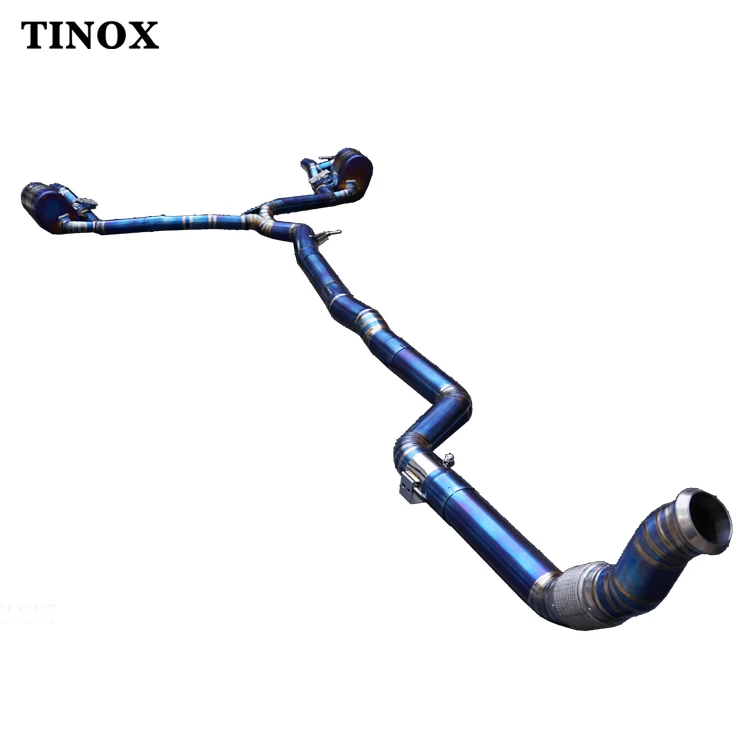 High Quality Titanium Alloy Valve Catback Exhaust Pipe for Mercedes Benz AMG GT50 GT43 GT53 Valvetronic Muffler