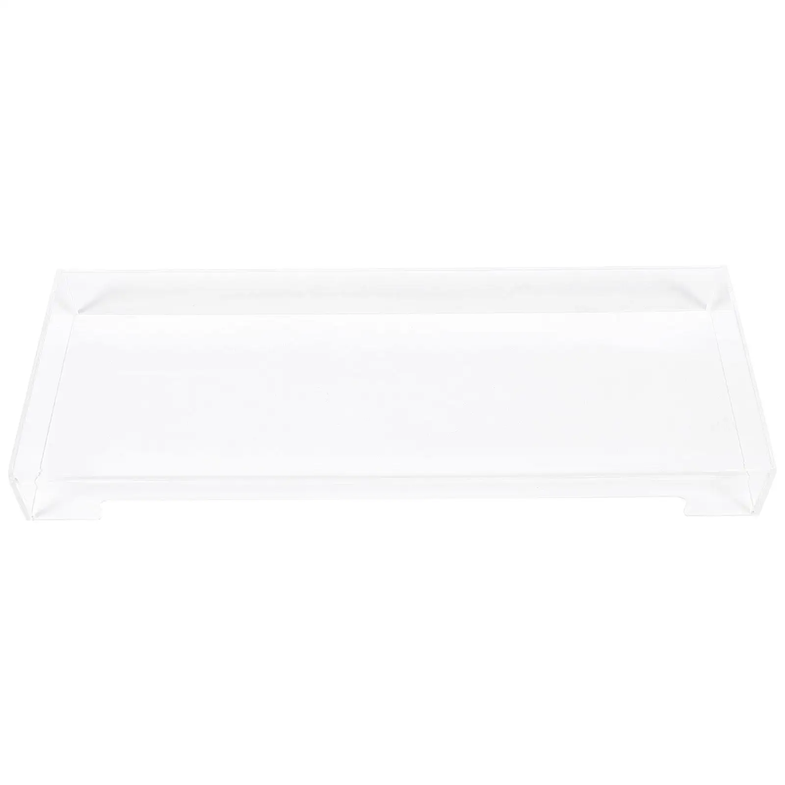 

Keyboard Cover 475*175*48mm Transparent Acrylic Dust Proof Water Resistant Protector for Mechanical Keyboard Anti Cat Hair