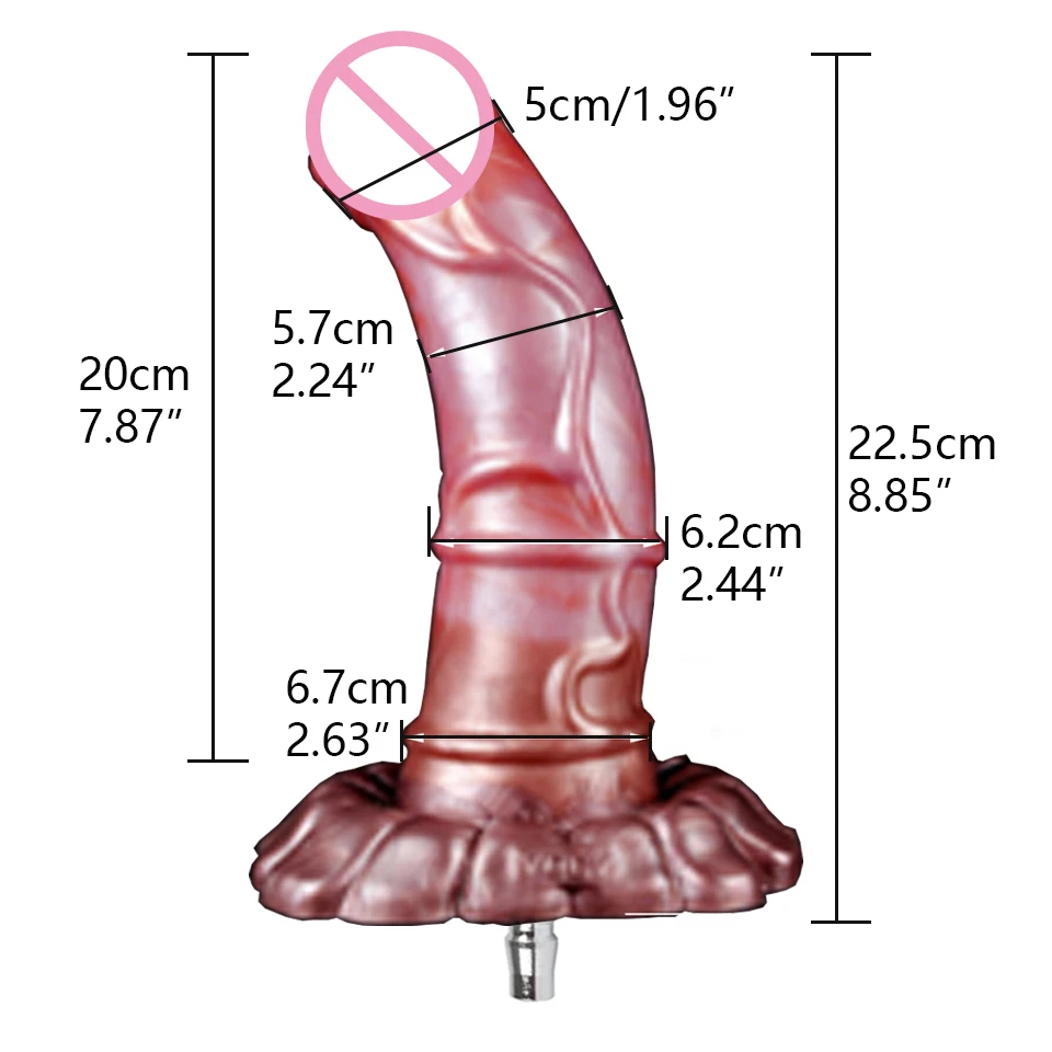 ROUGH BEAST Vac-U-Lock Style Simulation Phallus Silicone Dildo Attachment for Sex Machine Masturbation Anal Plug Erotic Sex Toys