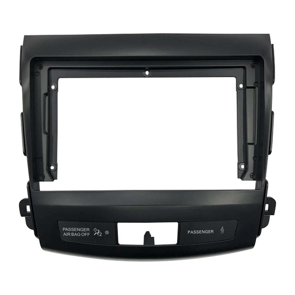 9 Inch Car Radio Installation DVD GPS Mp5 Plastic Facia Panel Frame for Mitsubishi Outlande 2008-2011 Dash Mount Kit