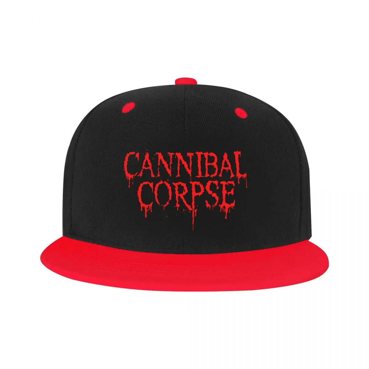 Cannibal Corpse Death Metal Band Baseball Cap Men Butchered Skull Tomb Snapback Hat Hip Hop Sunshade Cap Outdoor