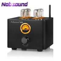 Nobsound B100 HiFi Bluetooth 5.0 Valve Tube Amplifier Optical/Coaxial Integrated Amp Audio Receiver USB DAC Power Amp 25Wx2