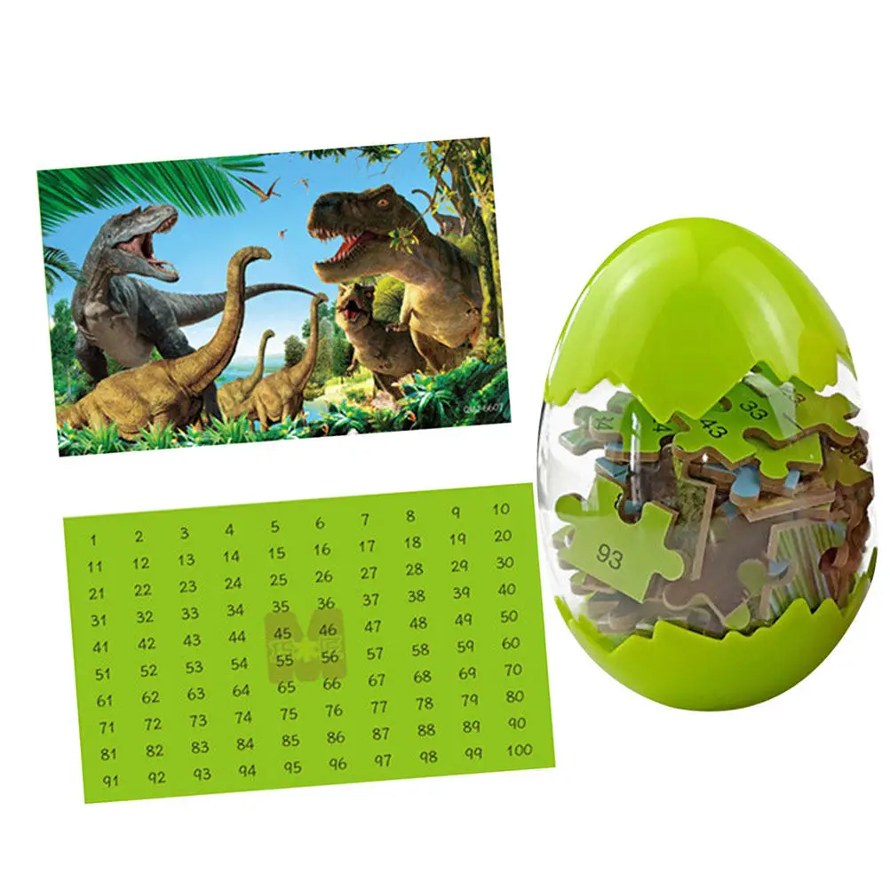 

Puzzle Toys Dinosaur Cartoon Animal Children's Cognitive Puzzles Childrens