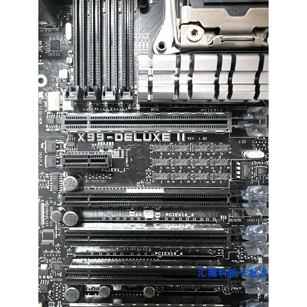 Scheda madre desktop per Asus X99-DELUXE II X99 Supporto E5 V4 REG DDR4 Test perfetto Buona qualità