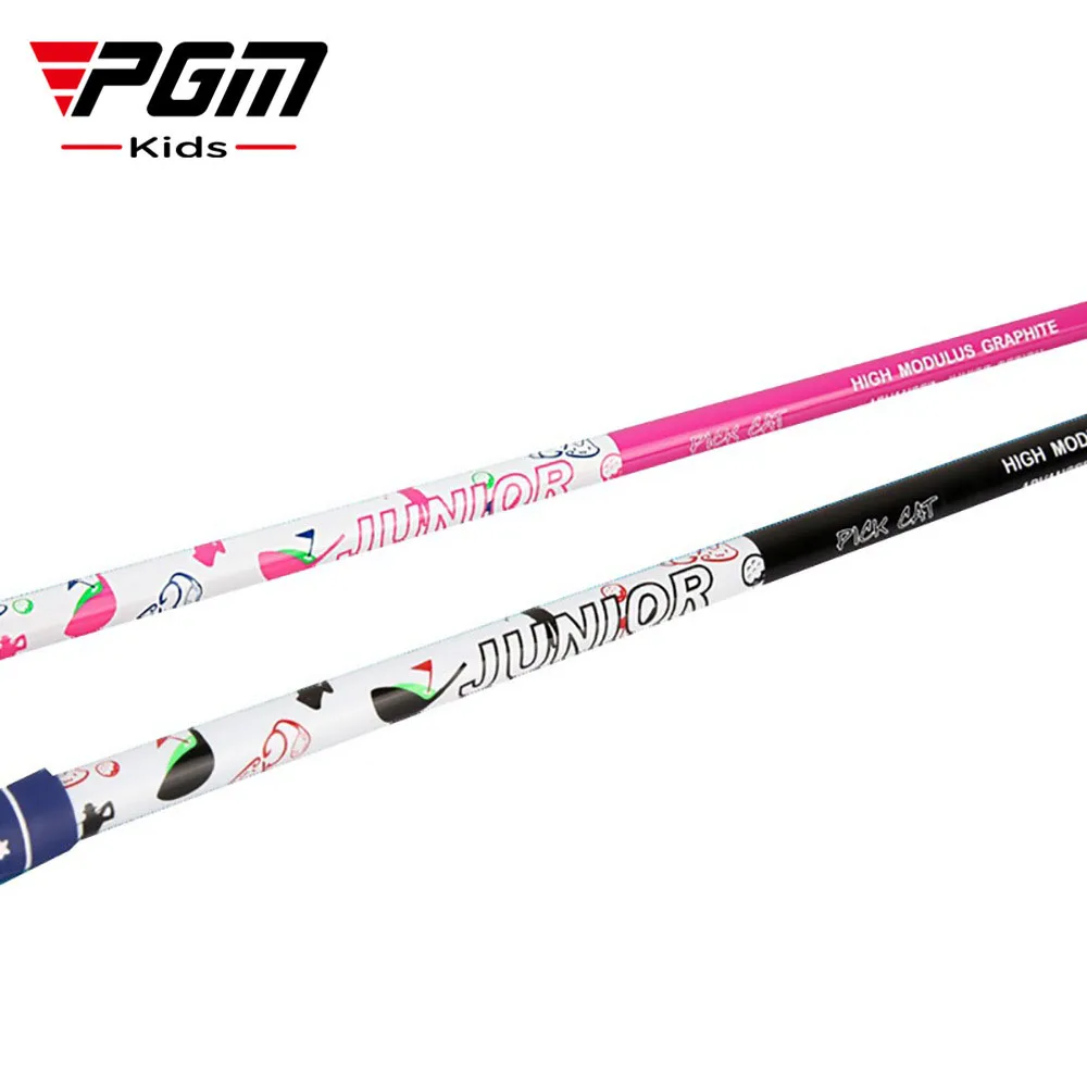 PGM Kids Golf Club Men\'s Women #7 Iron Stainless Steel Ultra-light Carbon Shaft Rod for 3-12 Years Children JRTiG007