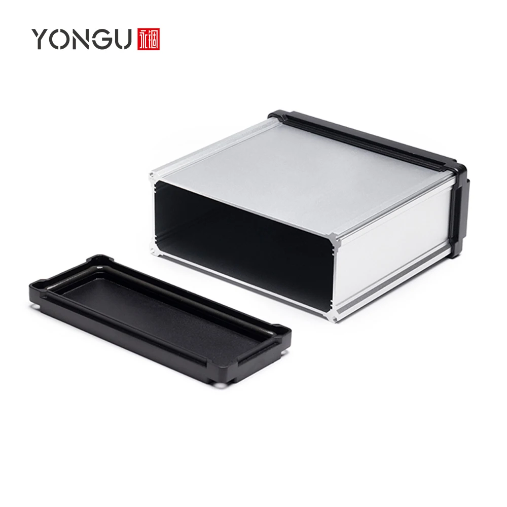 

Super Low Price Ip67 Aluminum Metal Box With Black Powder Coating For Various Application Waterproof Junction Enclosure