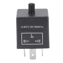 CF14KT Universal 3 Pins 12.8V 0.1W-150W Adjustable LED Turn Light Flasher Flash Relay for Car