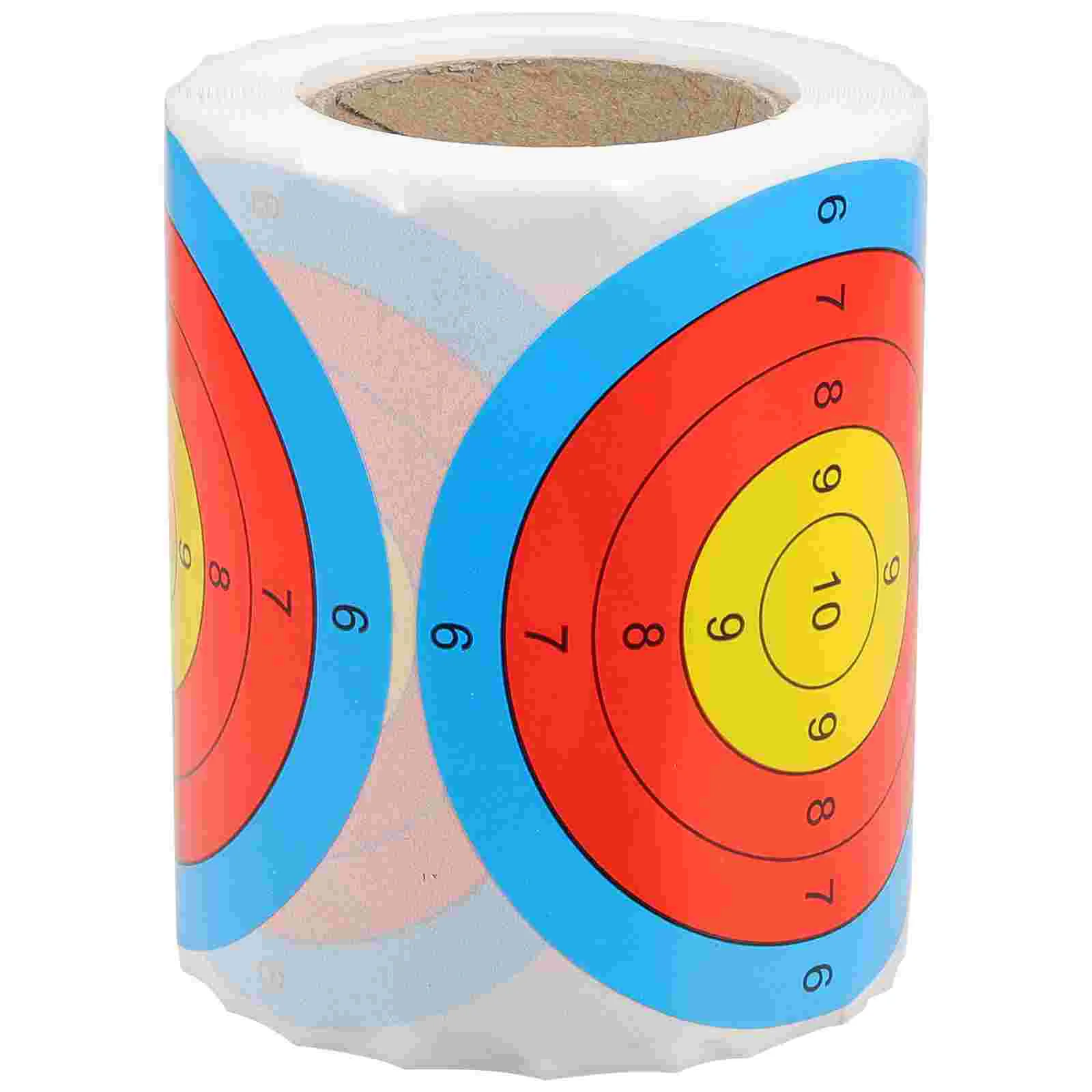 Target Paper Spot Targets for The Range Stickers Practice Game Fluorescent Circle Labels