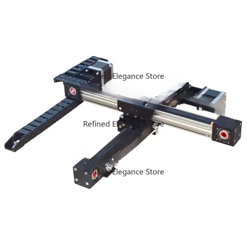 Mobile Guide Rail Sliding Table Synchronous Belt Linear Module Cross Linear Track 3D Printer Spraying Machine