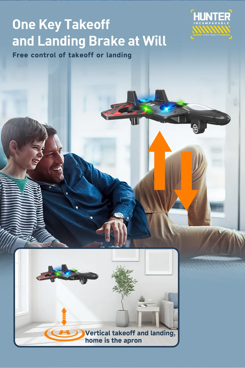 RC Flugzeug Schaum Segelflugzeug Elektrische Kämpfer Fernbedienung Flugzeug Fallsichere Flugzeug Spielzeug für Jungen Kinder Weihnachten Geschenke – Detail 19