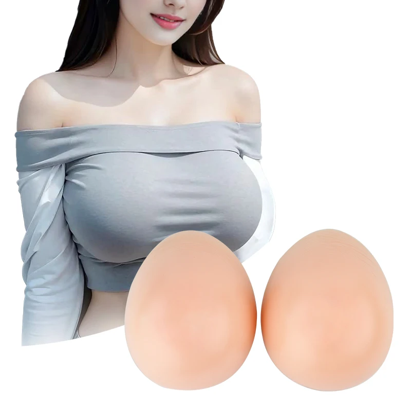 LERVANLA Non nipple concave bottom silicone chest 500-1000g/pair suitable for Shemale Cross Dresser transgender false chest