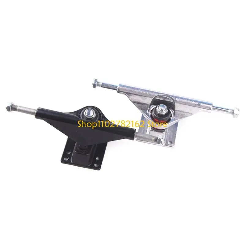 547B Aluminum Alloy Skateboard Skate Truck Impacts Resistance Base Longboards Truck Bridge Skateboard Wheel Bracket Bridge Base