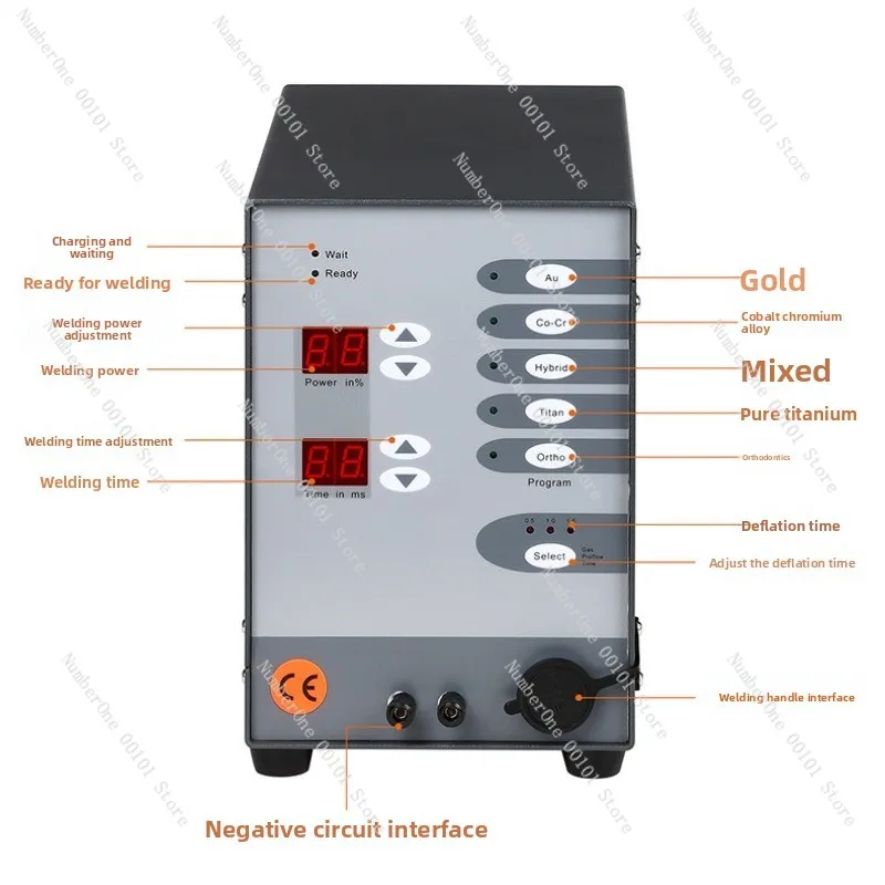 Automatic spot welding machine, argon arc welding machine with 5 modes for jewelry and metal repair