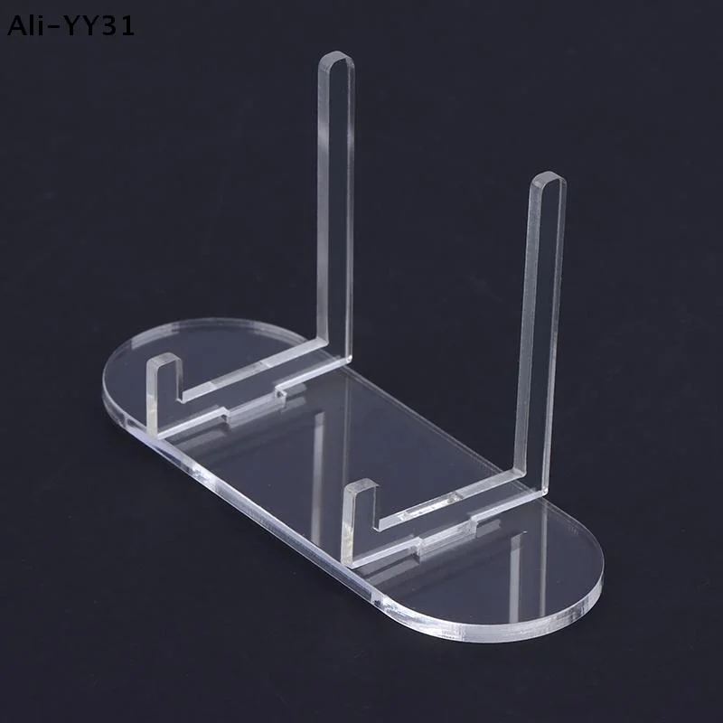【G】1/3/5Pcs Transparent Display Stand Multi-purpose Acrylic Storage Holder For Photo Plate Card Display