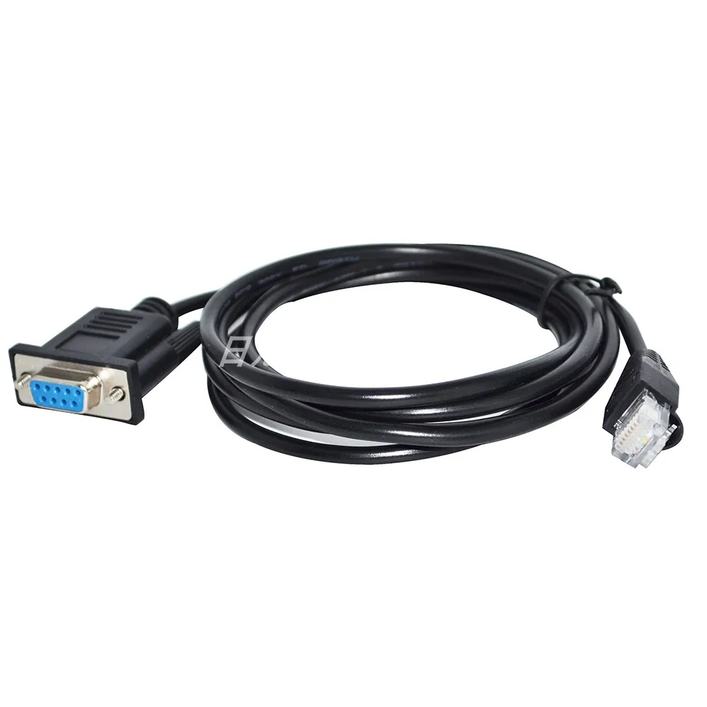 DB9 9-hole to RJ45 network port programming cable Weiluntong touch screen to Inovance server RS485 communication cable
