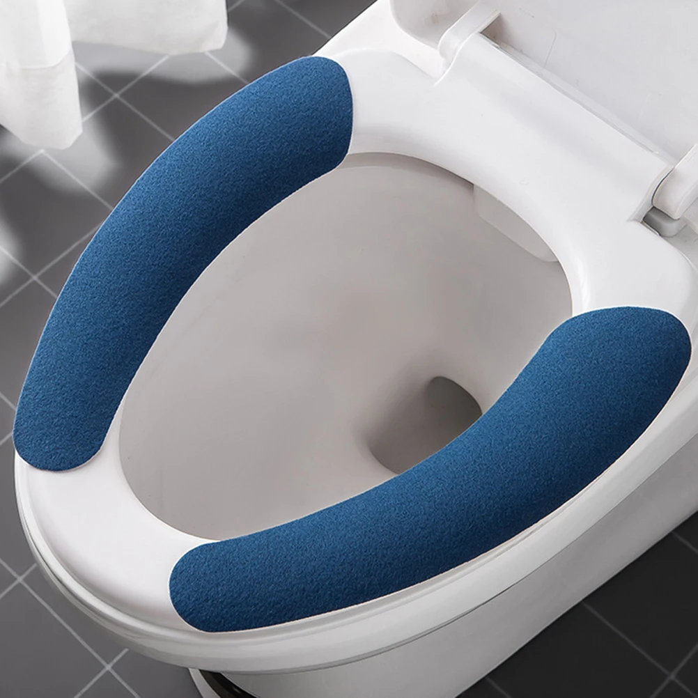 

10 Pairs Portable Toilet Washer Mat Cushion Flannel Viscose Seat Covers Pads