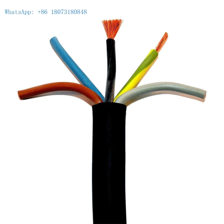 H07FN-F 5X4 5x6 5x10 5x16 5x25 5x50 5x70 5x35 5G6 5G10 5G16 5G25 5G35 5G50 5G70 5 core neoprene rubber flexible rubber cable