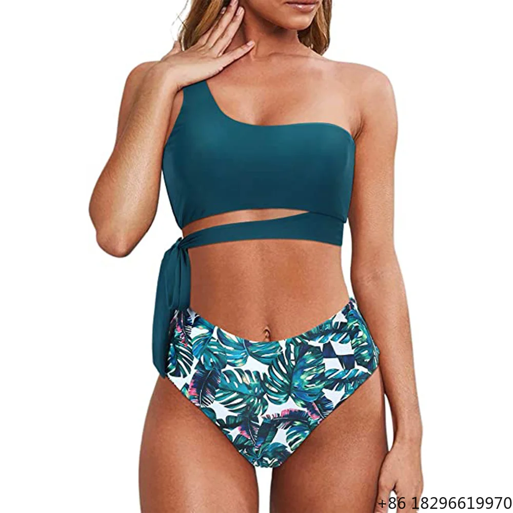 Daily Casual Two Piece Combination Women Outdoor Beach Swimming Suit