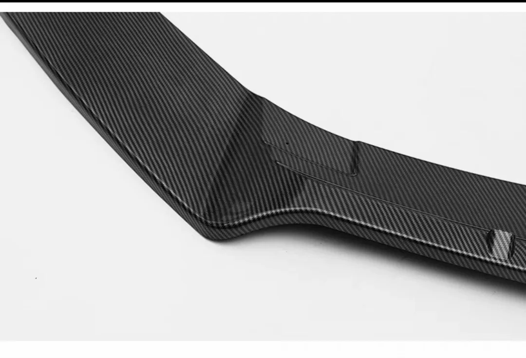 Fit Voor Volkswagen Golf 7/7.5 GTI RLINE R 2014-2020 3 Stuk Max Lip Splitter Auto exterieur Upgrade Accessoire Abs Materiaal