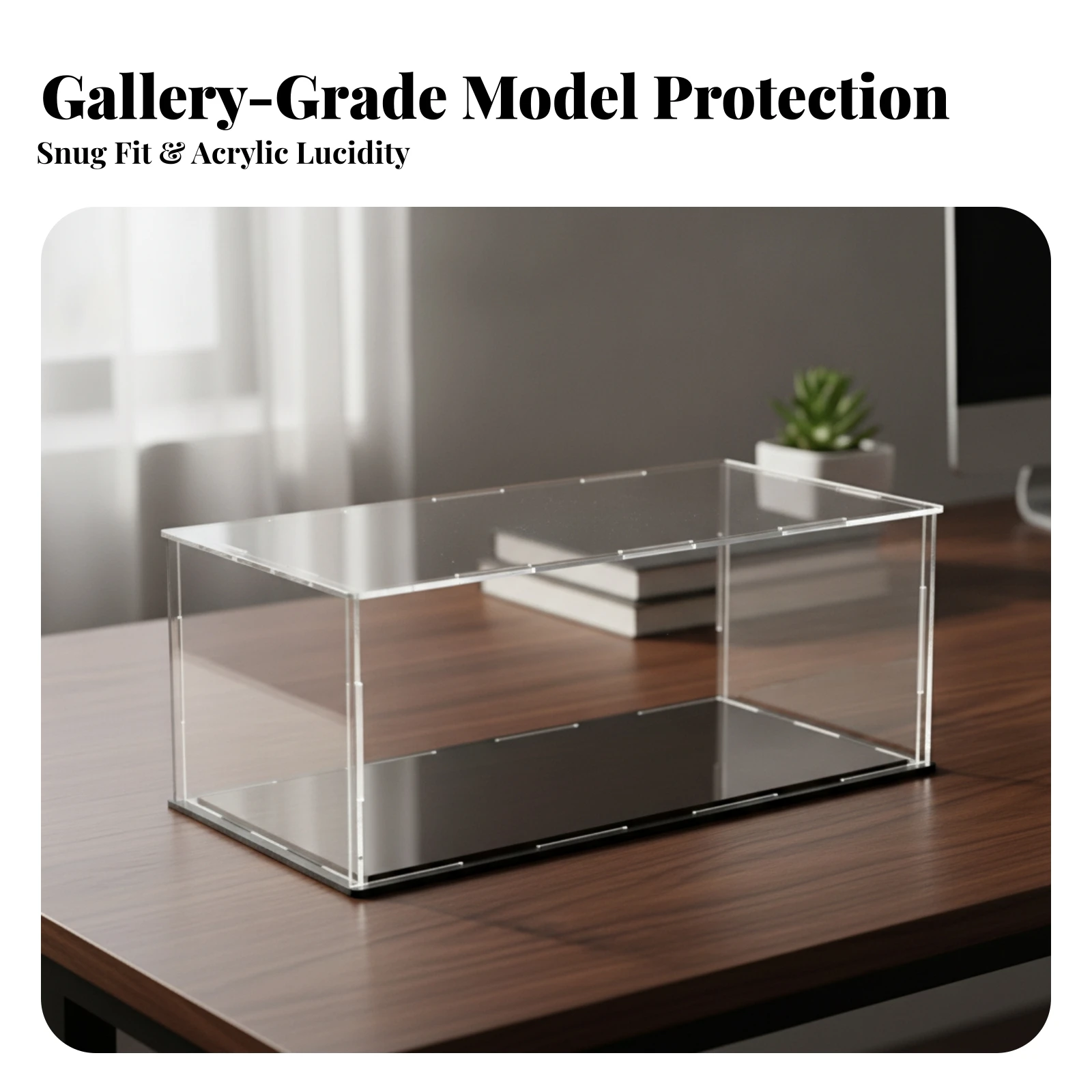 Прозрачная акриловая витрина д – обзор и цена Display Case Acrylic