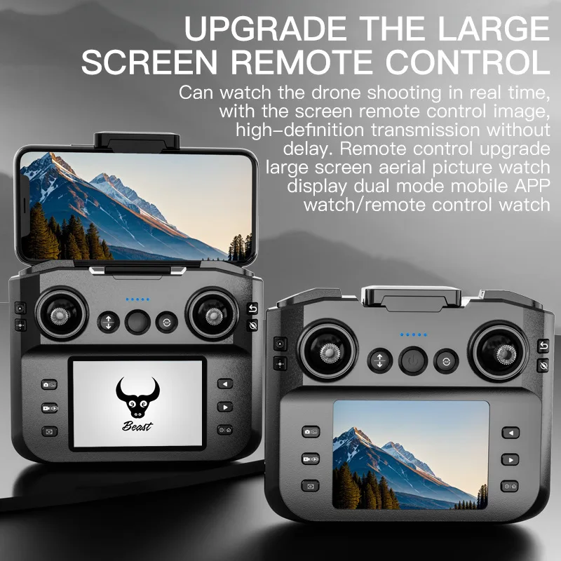 SG901MAX GPS Drone 8K Cámara dual profesional HD 5G WIFI con pantalla 360 ° Drone cuadricóptero plegable sin escobillas para evitar obstáculos