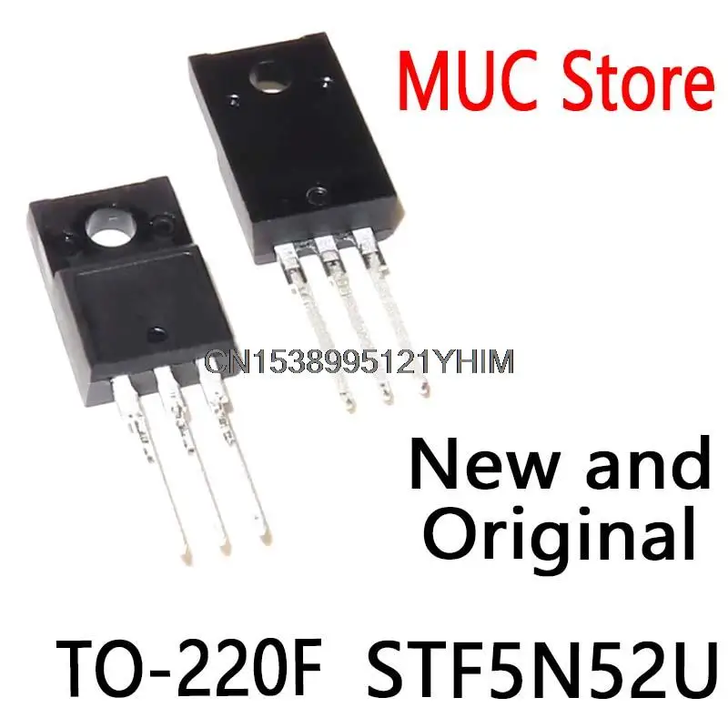 5PCS TO-220F F5N52U STF5N52 F3N62K3 F3NK80Z F13NK50Z   STF24N60M2 STF5N52U STF3N62K3 STF3NK80Z STF13NK50Z