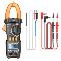 Digital Clamp Meter Diode Temperature Frequency Ohm Capacitance Tester NCV Multimeter 4000 Counts Professional Electrician Tools