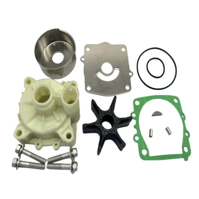 Water Pump Impeller Kit With Housing 6G5-W0078-A1 6G5-W0078-01-00 For Yamaha 2-Stroke 150 175 200 225 HP Outboard