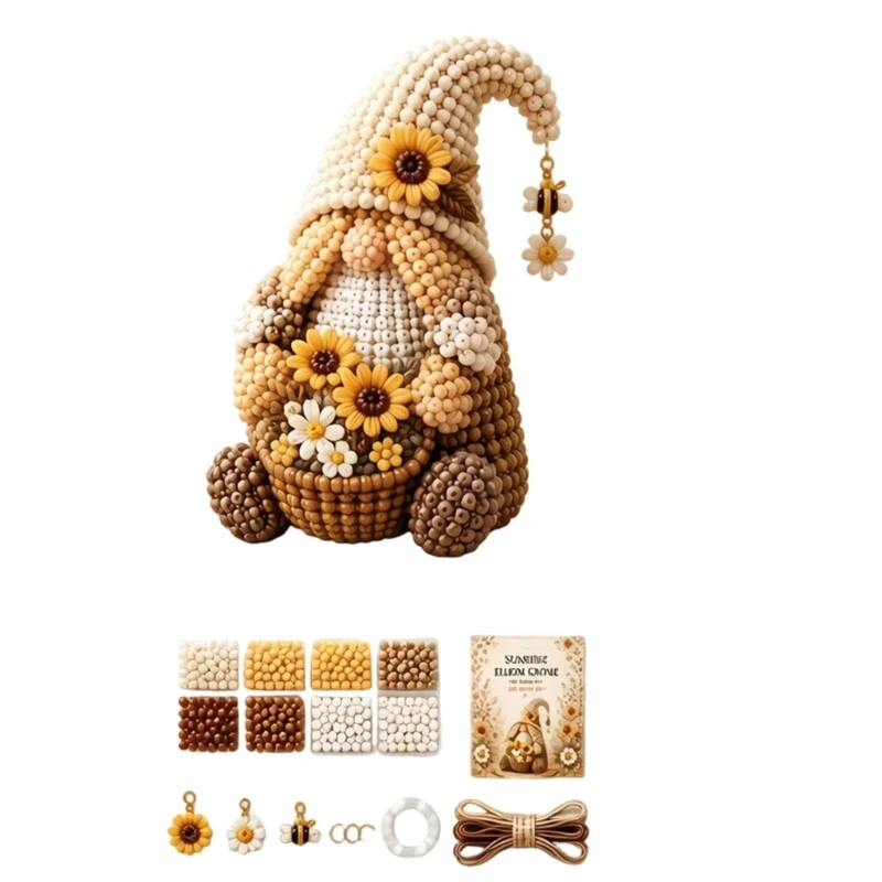 XXFE Hands On Figure Craft Project for Kids Age 6+, Boxed Stringing Set with Cord and Charms for Parent Child Making