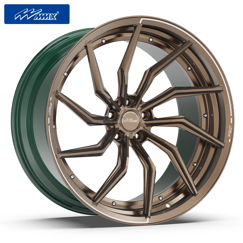 

Кованые колеса из двух частей подходят для Benz, AMG GT, Pors che, Taycan, Au di R8, и Ferr ari SF90.