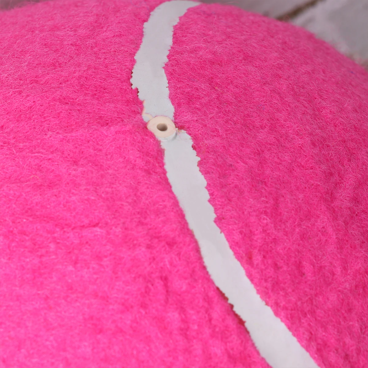 

1pc 20Cm Inflatable Rubber Tennis Large Soft Flannel Surface Outdoor Play Training For Tennis Ball For Ball