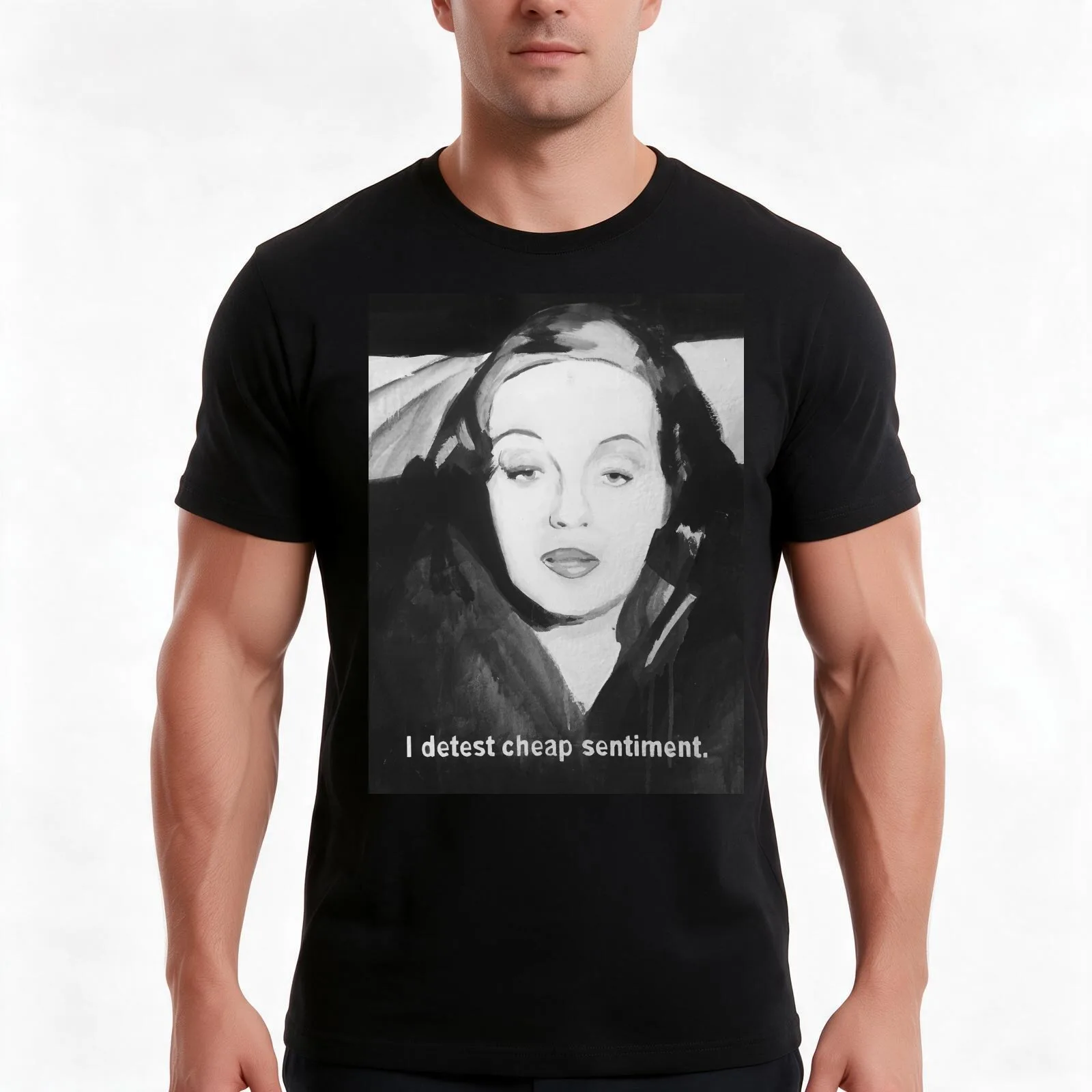 All about Bette Davis T-Shirt, Summer Casual Cotton Tee, Oversized Streetwear Tops, Vintage Graphic Print, Unisex Men Women