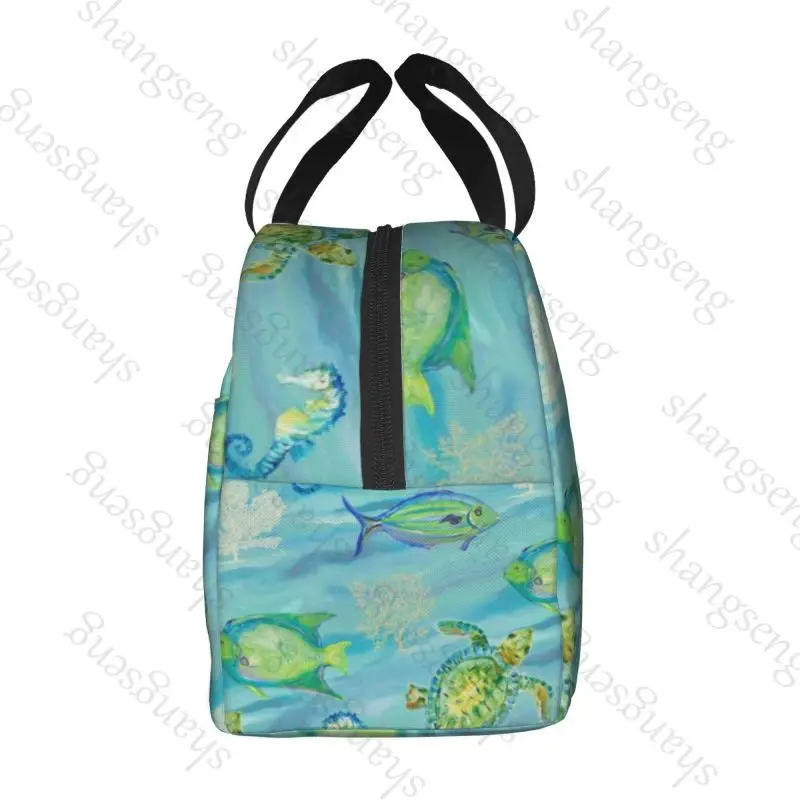 حقيبة غداء على شكل حيوانات كرتونية على شكل سلحفاة، حقيبة صندوق غداء معزولة للطلاب وعامل المكاتب يحملون حقيبة صندوق الغداء معزولة