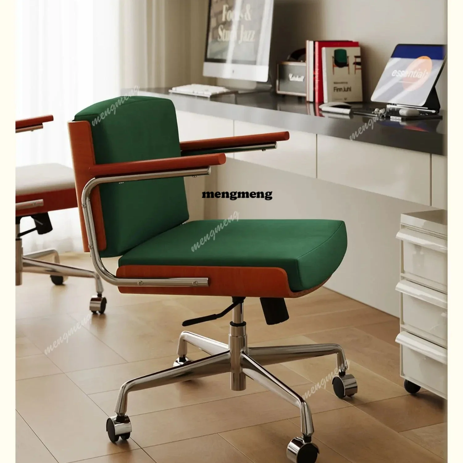 2026 summer Medieval style computer chair Ergonomic home learning office chair Comfortable rotating backrest chair