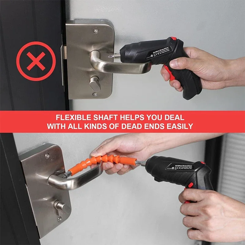 4.2V Electric Drill Cordless Power Tools Set Household Maintenance Repair 1800mAh Lithium Battery Mini Household Screwdriver image 2