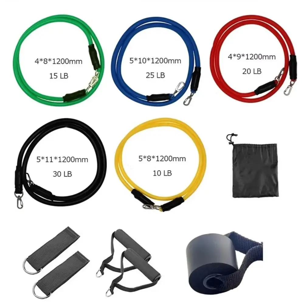 conjunto-de-11-pecas-de-cordas-de-tensao-portateis-em-tpe-bandas-elasticas-coloridas-anti-rutura-para-treino-tubos-de-latex-e-cordas-de-puxar