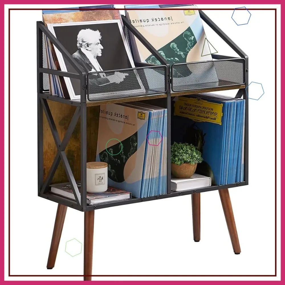 Wooden Record Stora… - image