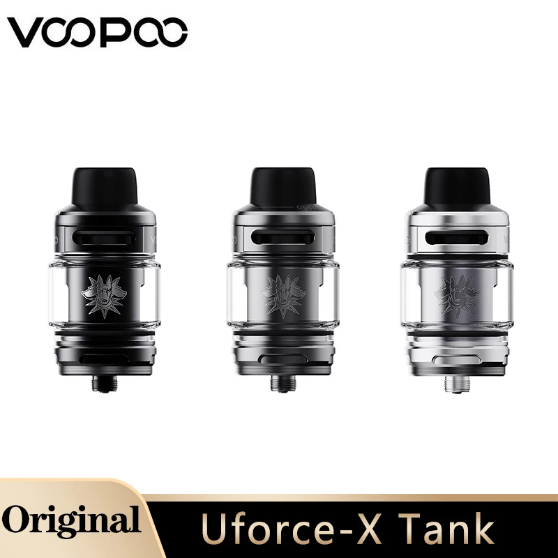 Original VOOPOO Uforce X Tank 5.5ml PnP X Coil 0.15om 0.2ohm for Drag 5 Kit DTL E Cigarette Atomizer