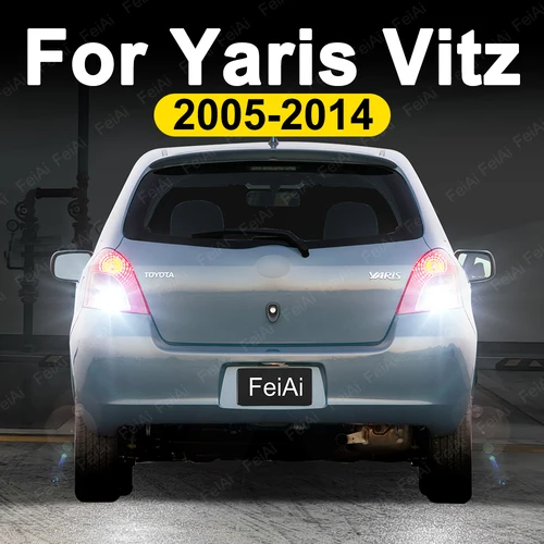 Para Toyota Yaris Vitz XP90 luces LED de marcha atrás Yaris P9 accesorios 2005 2006 2007 2008 2009 2010 2011 2012 2013 2014