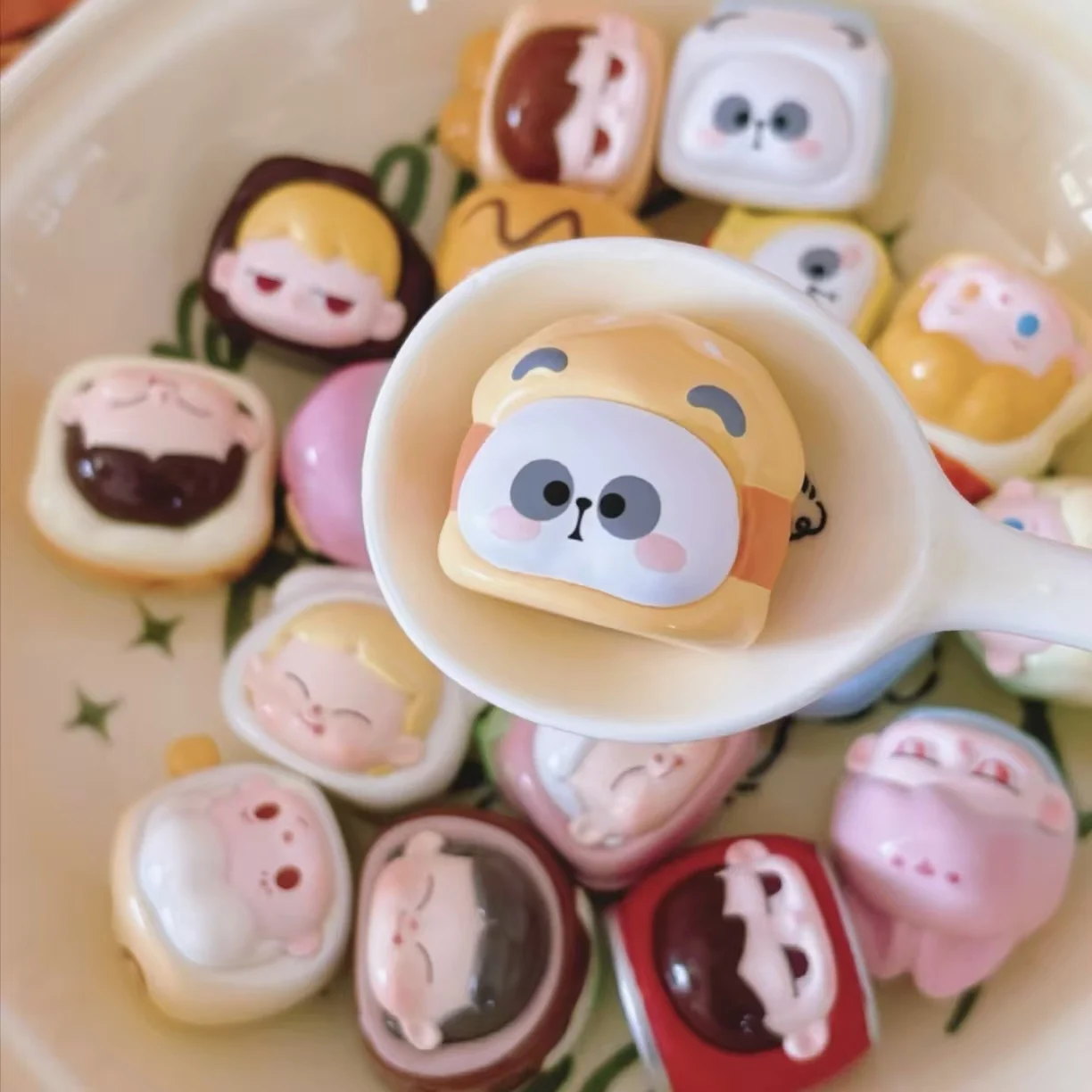

In Stock Mystery Box Foodie Shop Sticker Fun Series Fridge Magnet Cute Mini Figure Pvc Blind Bag Collectible Gift For Fans