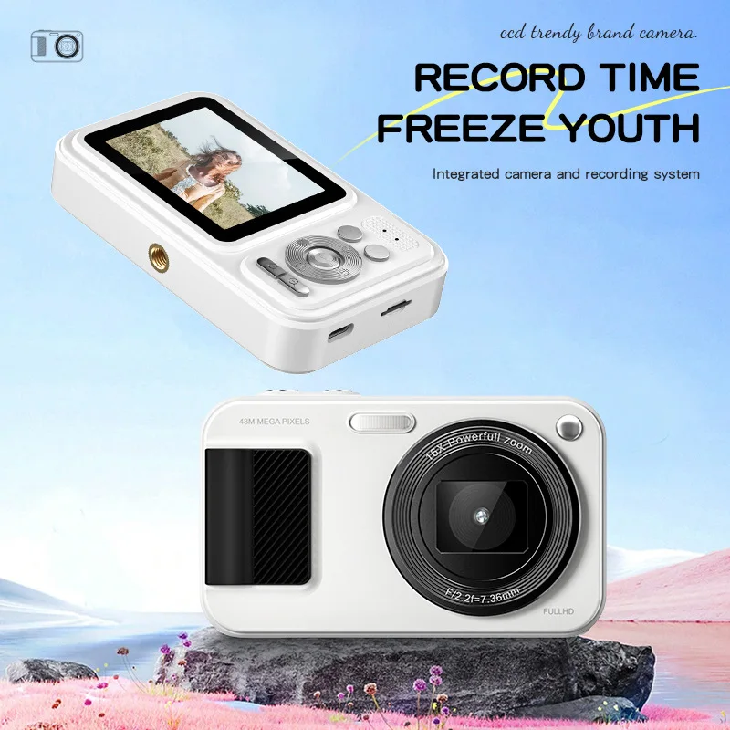 Portable High Definition Cmos Digital Camera Outdoor Recording Shooting Student Party Card Camera Sports Action Video Cameras
