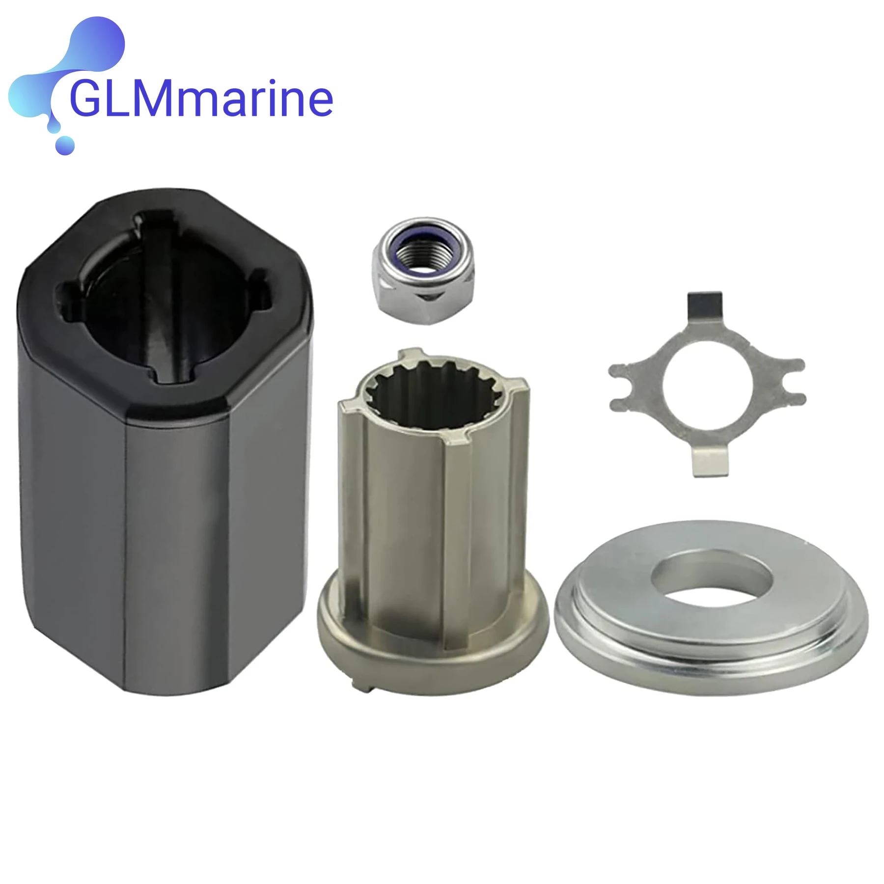 Kit de Eje de Hélice Flo Torq II 835257Q1 para Mercruiser Alpha One Bravo 1, para Motores Fuera de Borda Mercury Mariner de 60-300 HP, 8M0150152