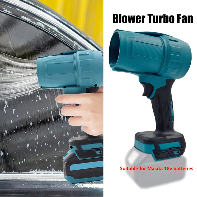 handheld car cleaning turbine ventilador para limpeza pistola de ar jet fan eletrico poderoso ventilador para makita 01