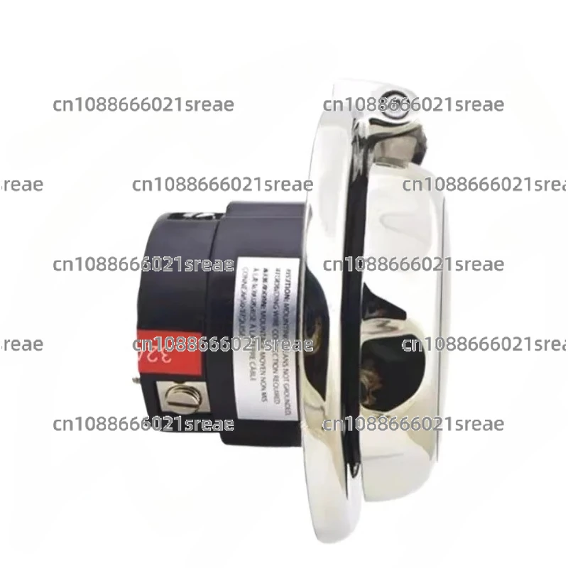 

16A 250V розетка для яхты, розетки для морского берега, розетка для промышленной лодки, морской яхты, автофургона, нержавеющая сталь