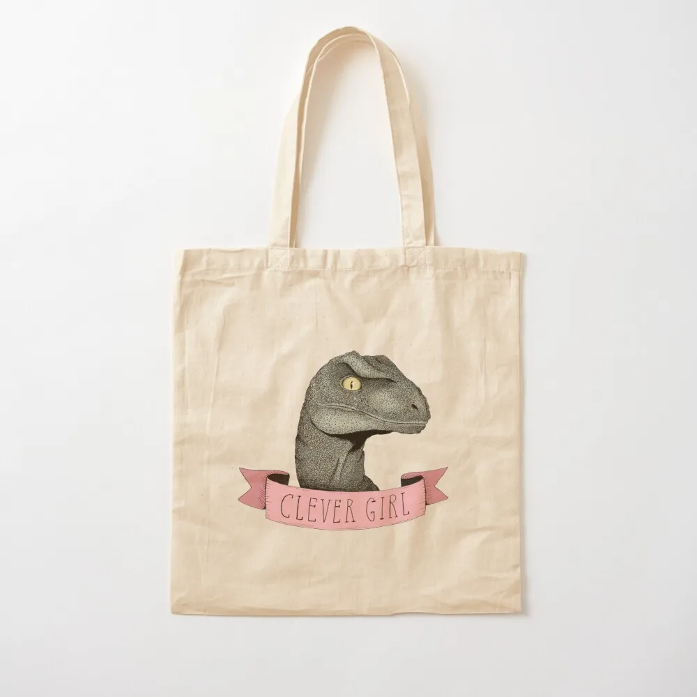 Clever Girl raptor dinosaur Tote Bag Women bags great bag shopping bags foldable Lady bag