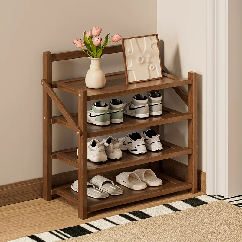 Foldable Shoe Rack Large Capacity Storage Shelf Shoes Storage Organizer Home Decor for Living Room, Entrance, Foyer