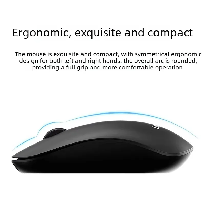 Lenovo M26 Wireless Mouse with Intelligent Sleep Mode, Long-lasting Battery Life, Comfortable Gaming and Office Use