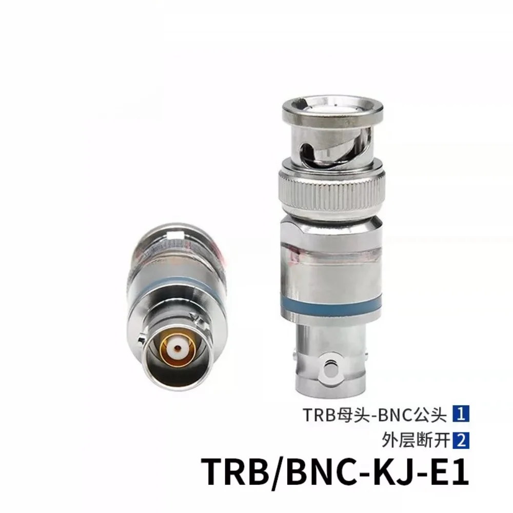 RF Adapter TRB/BNC-KJ Triple Coaxial BNC Female to BNC Male BNC/TRB-JK