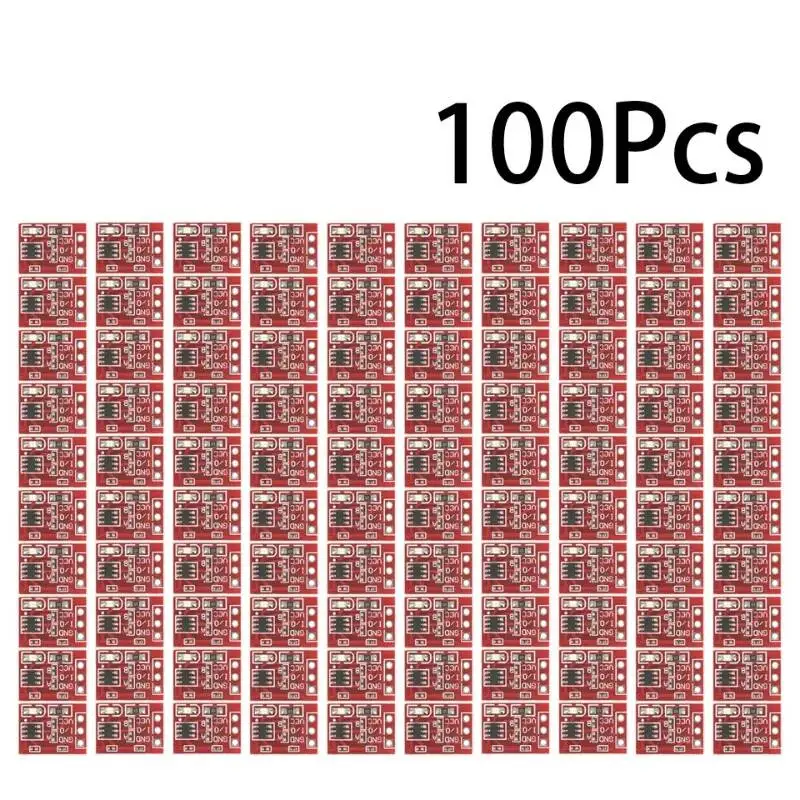 10/20/40/50/100PCS TTP223 Button Module Capacitor Type Single Channel Self Locking Touch Switch Sensor