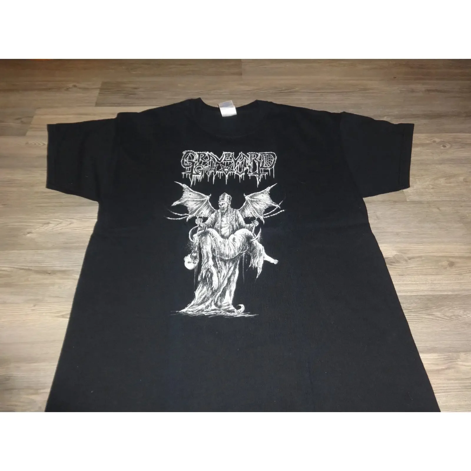 Graveyard Ghoul Old Rar Vintage T Shirt Official Death Metal Autopsy Entombed vintage Washed Breathable graphic Soft